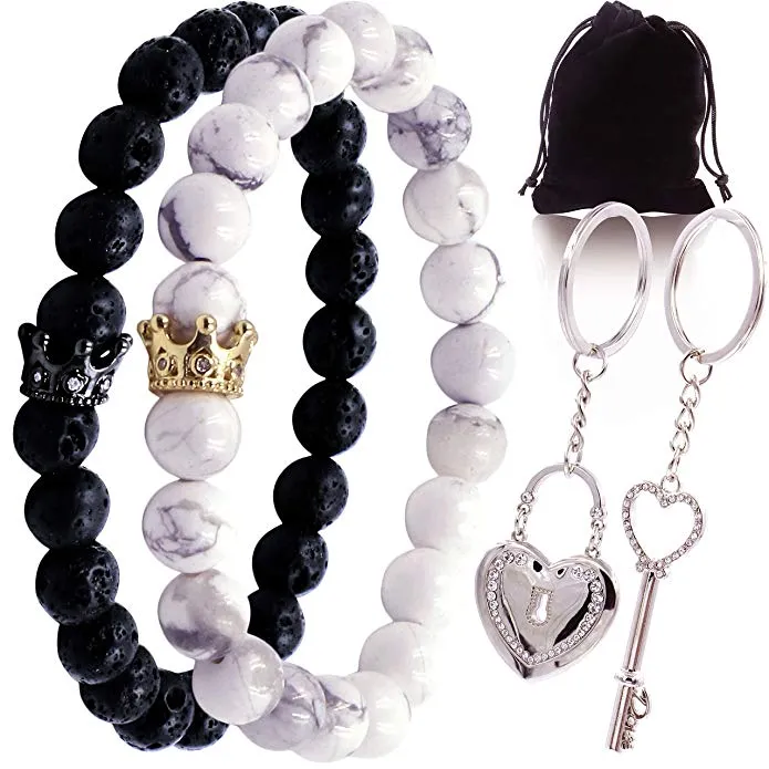 Long Distance Matching Bracelets for Couples