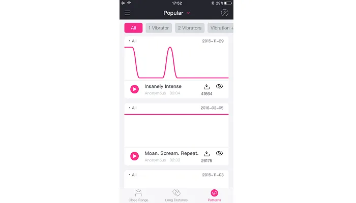 lovense edge patterns