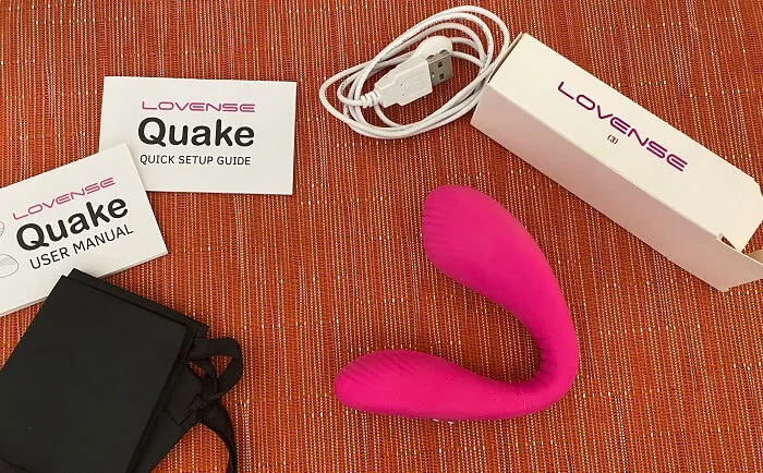 lovense quake unboxing