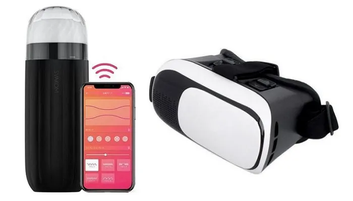 self-heating haptic male masturbator VR