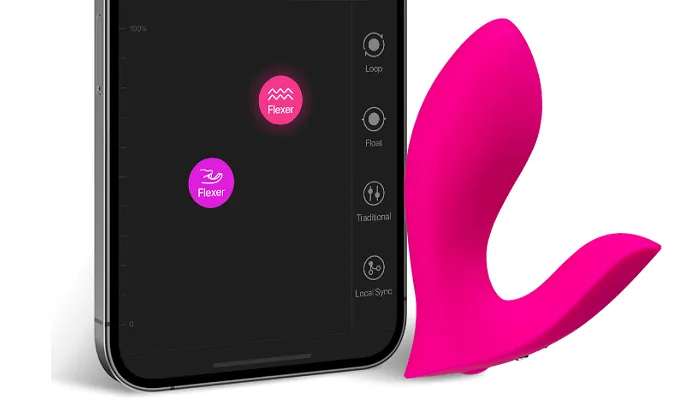 flexer fingering VIBRATOR