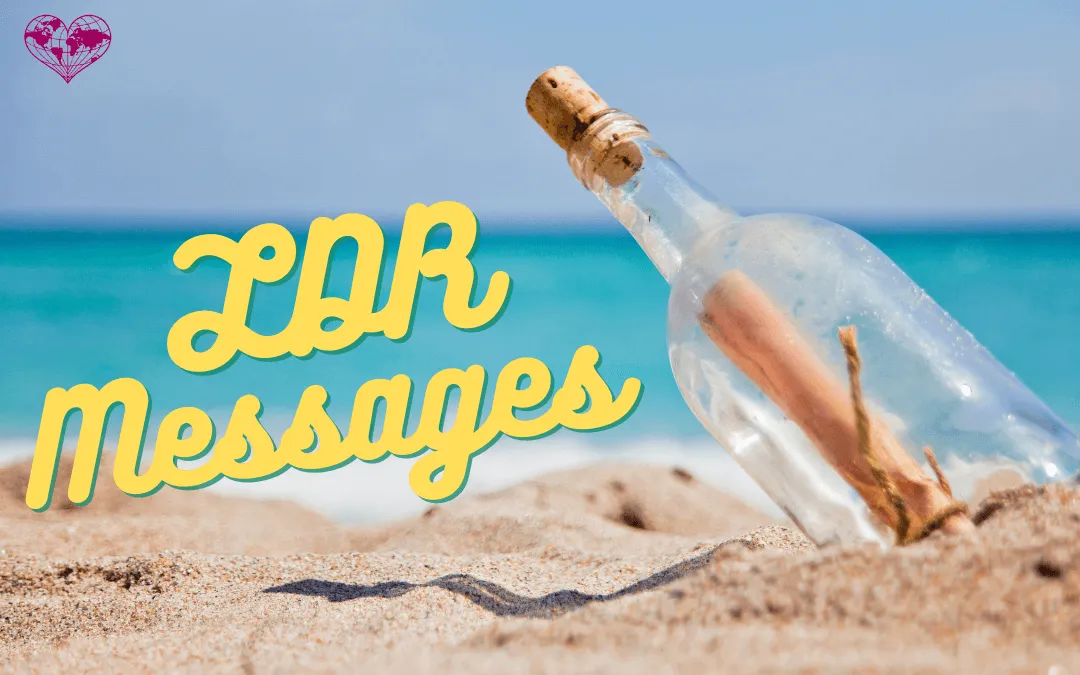 long distance relationship messages