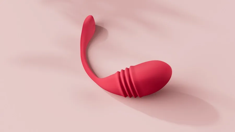 thrusting egg vibrator hands-free play