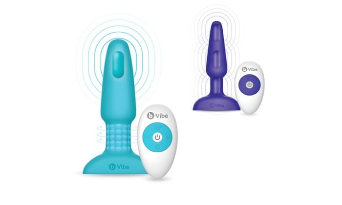 Bump Plus - Rechargeable Remote Control Anal Vibe  - Just Black main image 0